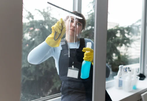 Nettoyage de vitres intérieures et extérieures à Réaup-Lisse